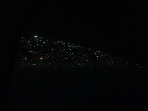 Kathmandu at night.