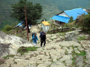 Stairs up out of Ulleri.