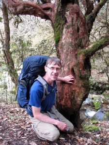 Me and a rhodie tree.