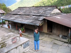 A Nepali home.