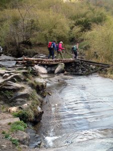 Stream crossing.