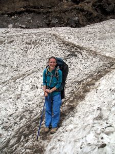 Snow crossing.