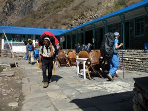 A Deurali guesthouse.