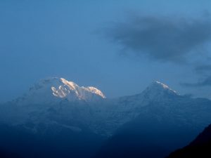 Annapurna mountains.