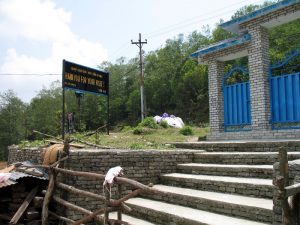 Offially leaving the Annapurna Reserve.