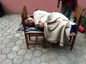 She was not ready to live indoors just yet. She was not ready to live indoors just yet.
