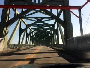 The McCullough Bridge is a welcomed sight. The McCullough Bridge is a welcomed sight.