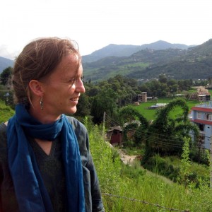 Nora in Nepal.